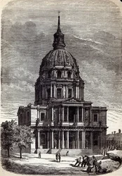 Chiesa degli Invalides, contenente la tomba di Napoleone, Parigi